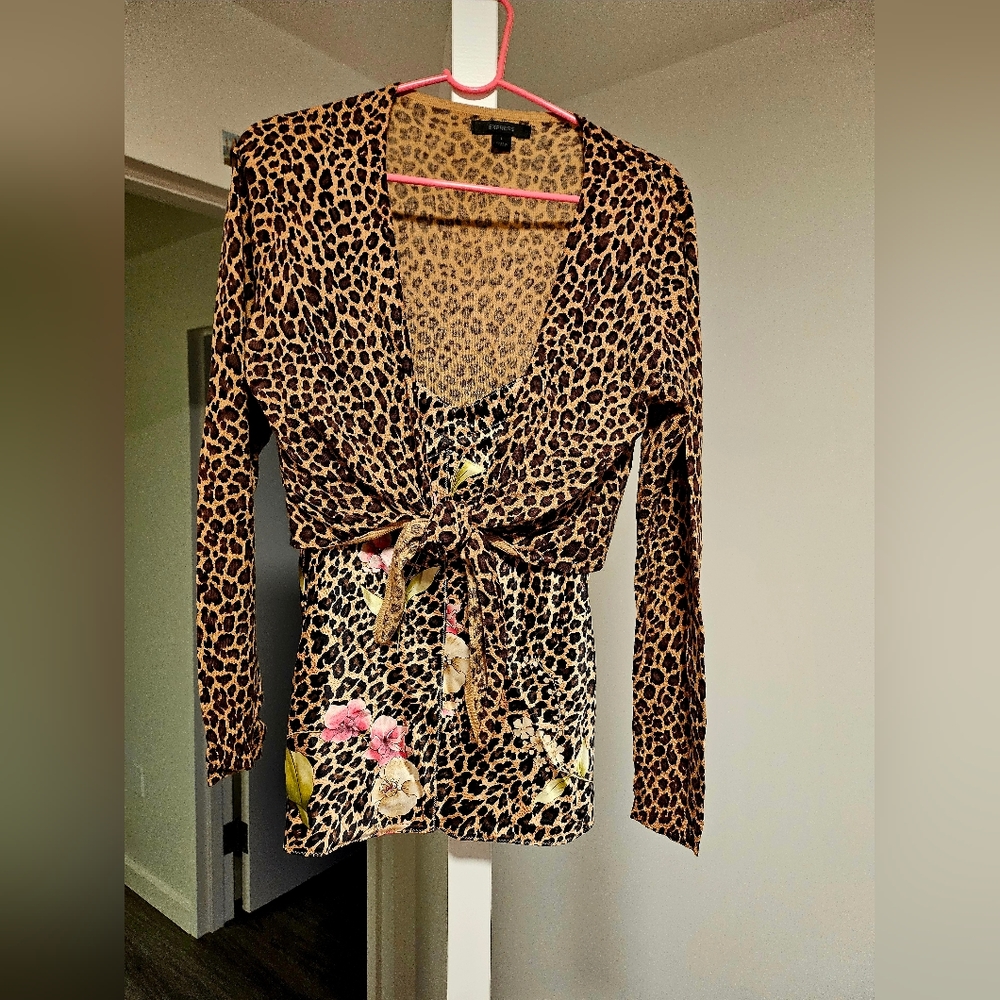 Silk Camisole w/ sweater